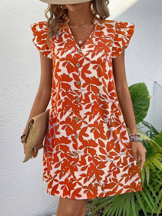 Erick Printed Dress-0